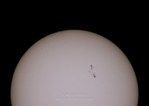 Sun 5919 (Sun with sunspots)